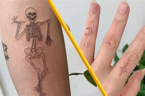 Stick poke tattoo artists