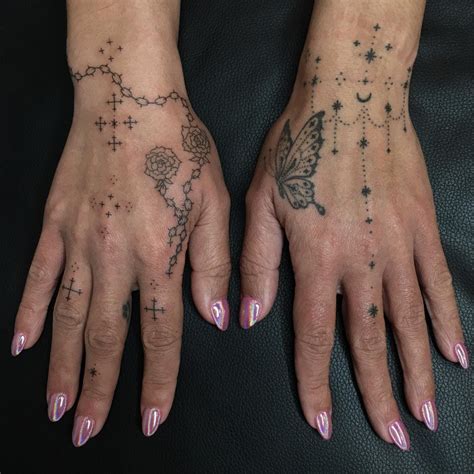 Stick poke tattoo techniques