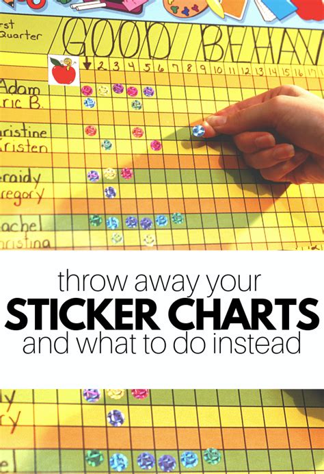 Sticker chart ideas for kids