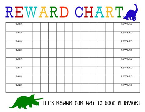 Positive Behavior Sticker Chart for Kids