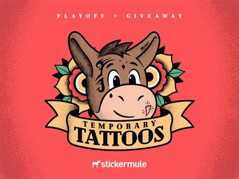 Sticker Mule Tattoos for Parties