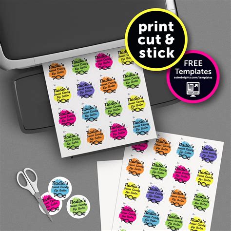 Sticker Paper Templates