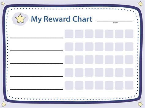 Sticker Reward Chart for Weekly Progress