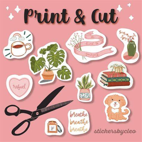 Sticker Sheet Template Designs