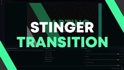 Stinger Transitions in After Effects