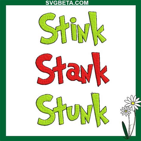 Stink Stank Stunk Examples