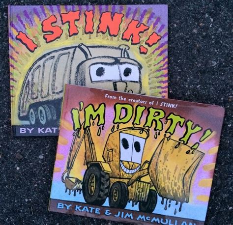 Kids reading Stinky and Dirty books