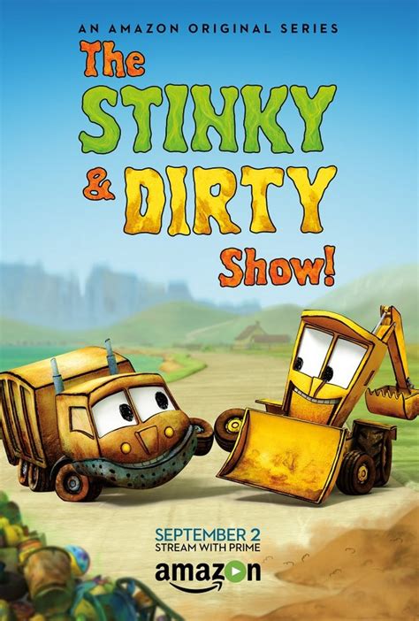 Stinky and Dirty with their friends