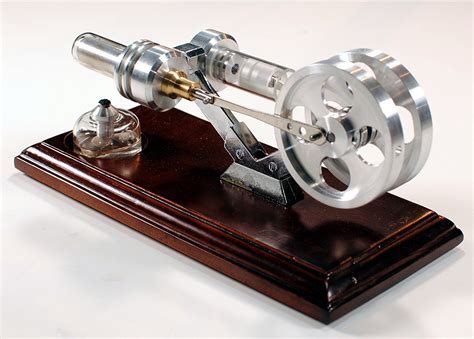 A graph illustrating the scalability of Stirling engines