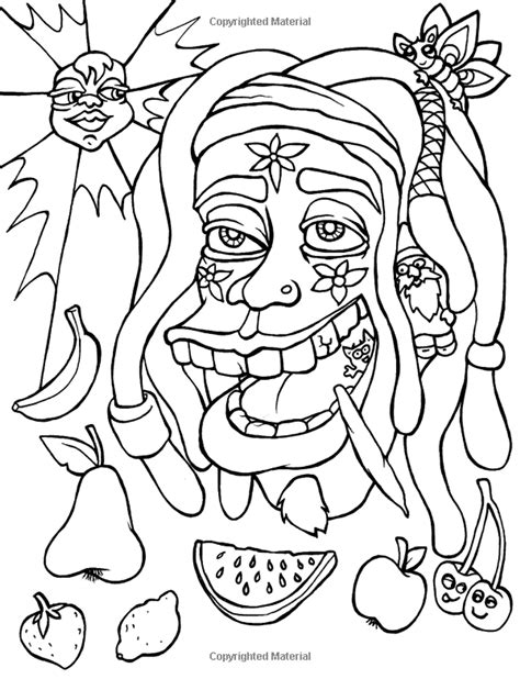 Stoner Coloring Pages Design 8