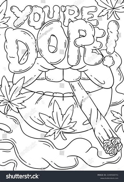 Stoner Coloring Pages Design 10