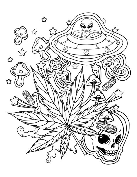 Stoner Coloring Pages Gallery 2