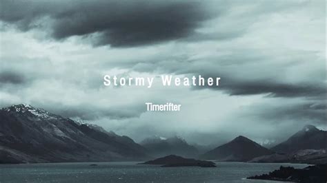 Stormy weather sounds for relaxation