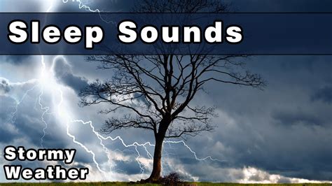 Stormy weather sounds for sleep