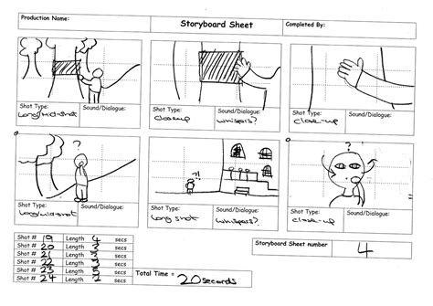 Storyboard and Shot List