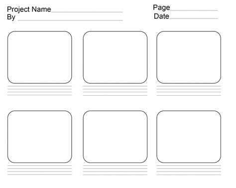 Storyboard Google Slides Templates