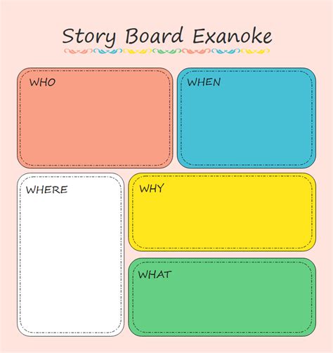 Storyboard Templates for Google Slides