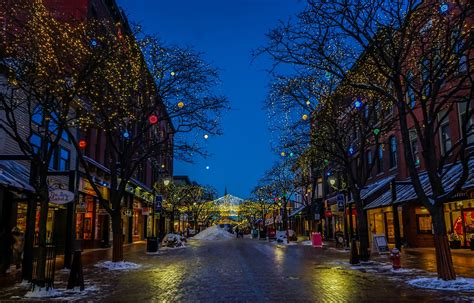 Stowe Vermont Christmas Landscape