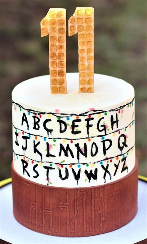 Stranger Things Cake Topper Ideas