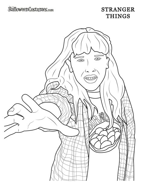 Stranger Things coloring page gallery 3