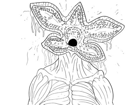 Demogorgon coloring book