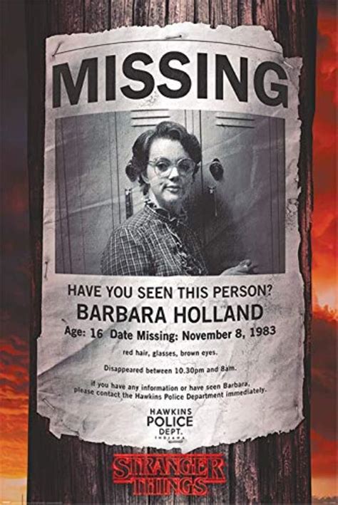 Missing Poster of Will Byers