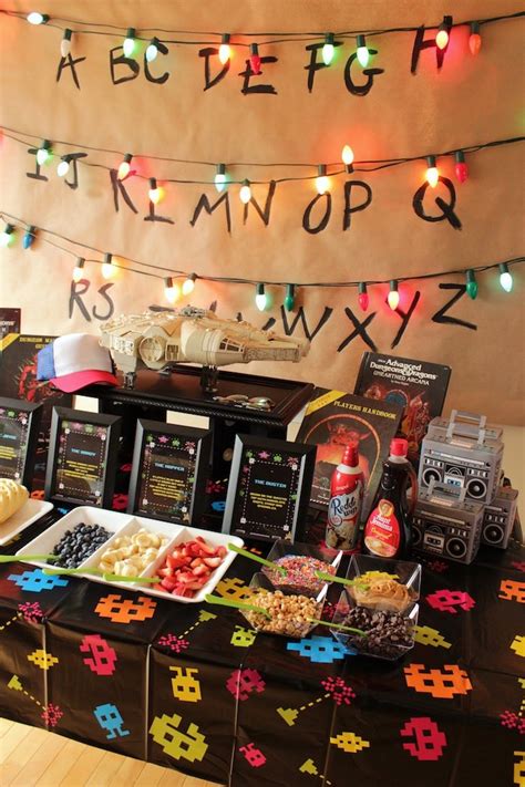 Stranger Things Party Ideas