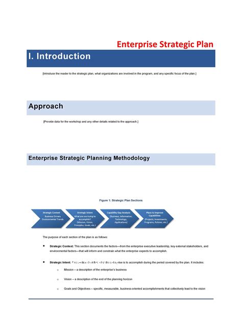 Strategic Plan Sample