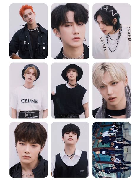 Stray Kids Photocard Template 4