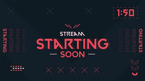 Gaming Stream Starting Soon Template Twitch