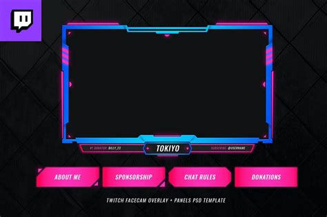 Streaming Overlay Templates Gallery for Twitch