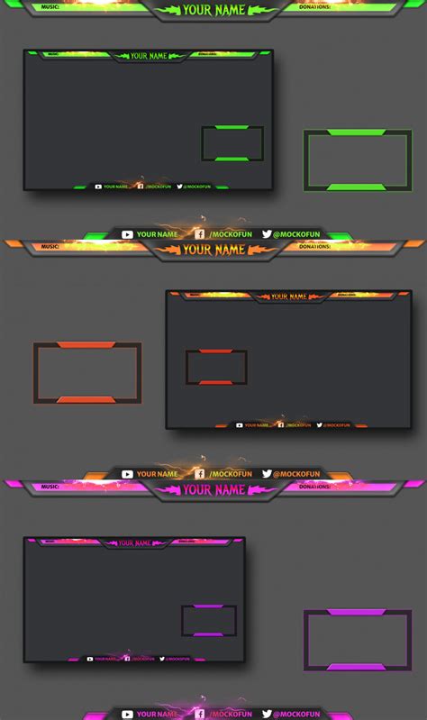 Streamyard overlay template 9