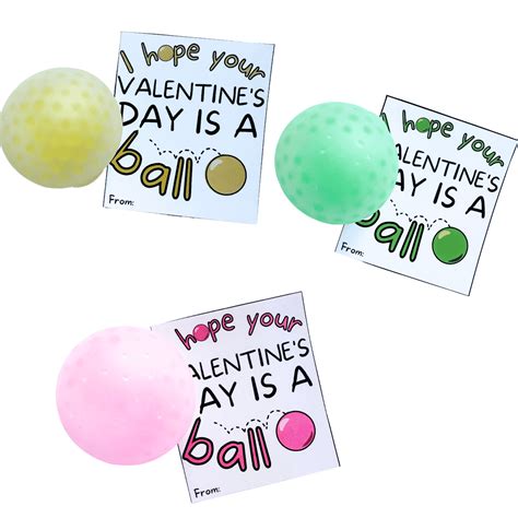 Stress Ball Valentine Activities