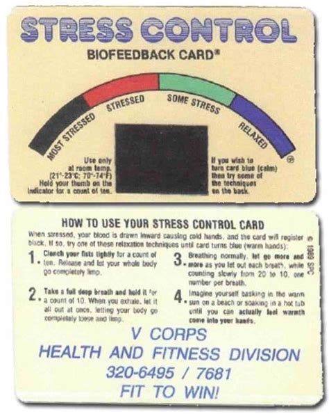 Stress Card Boot Camp