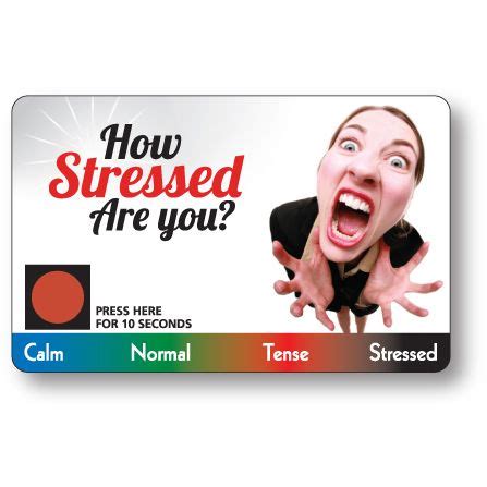 Stress cards