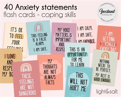 Stress Cards for Anxiety