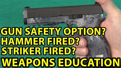 Striker Fired Pistol Safety