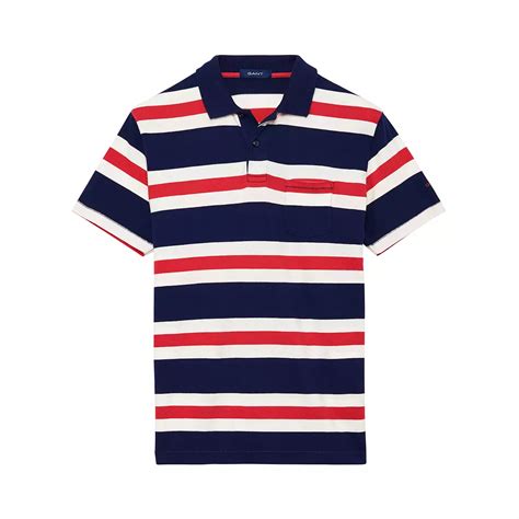 Stripe polo template