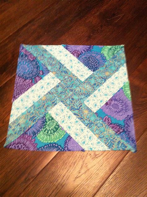 Striped Quilt Block