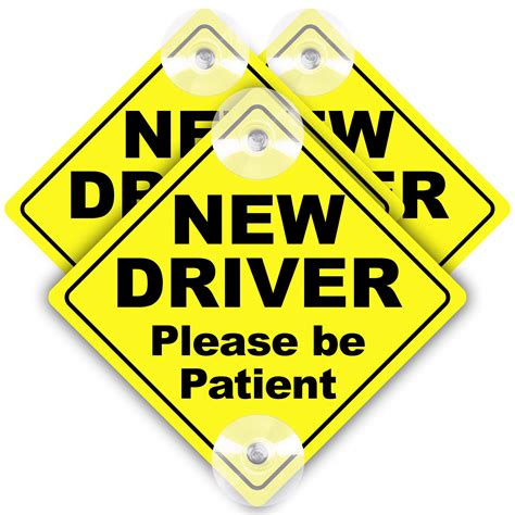 Student Driver Sign Reflective