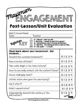 Student Engagement in Worksheets