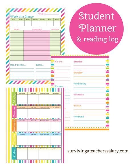 Student Planner Template