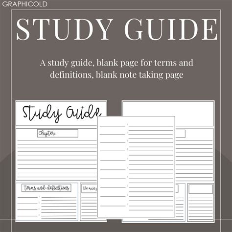 Study Guide Template