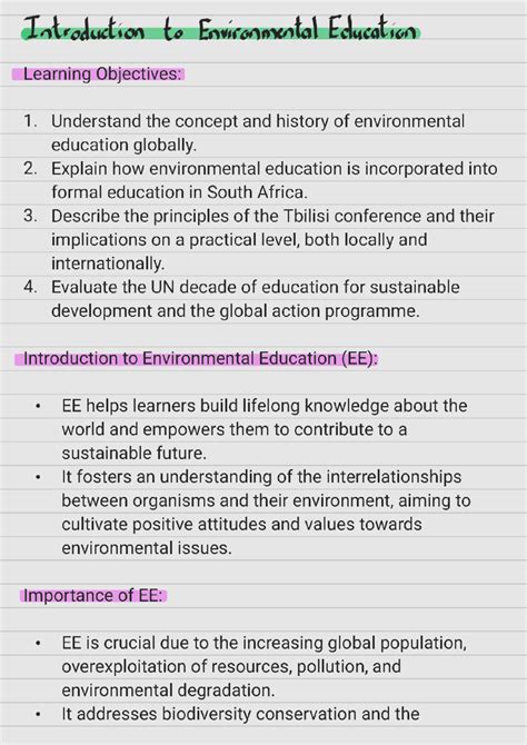 Study Notes Template for Goodnotes