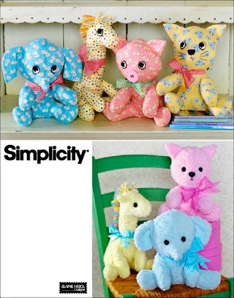 Stuffed animal patterns to cut out