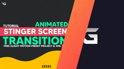 Stylish After Effects Stinger Transition Templates