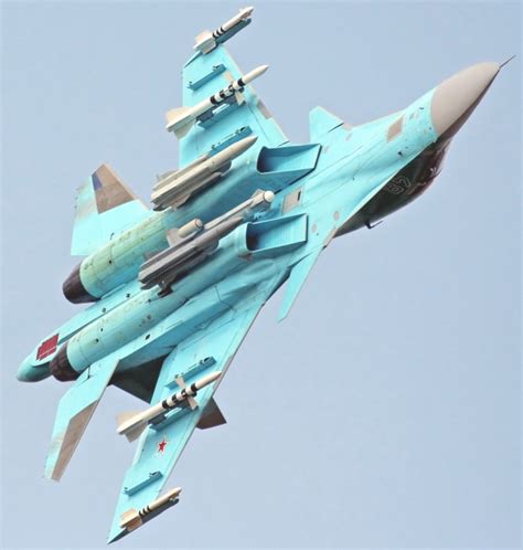 Su-34 Armament and Sensors