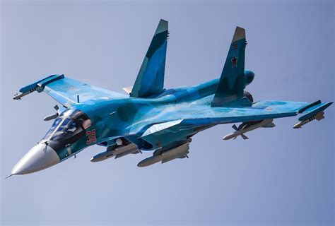 Su-34 Bomber Jet