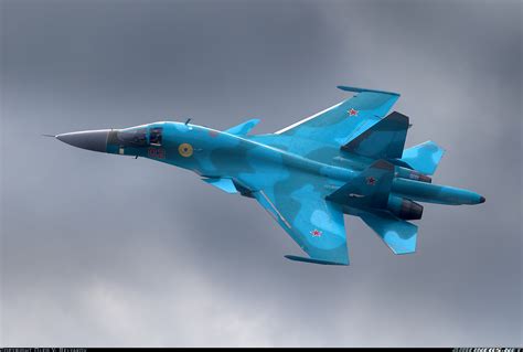 Su-34 Fighter Jet Stealth