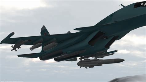 Armament and Payload of Su-34 Fullback